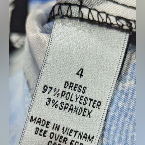 Alyx limited Women's Sheath Sleeveless Dress Blue Size 4 - Picture 8 of 8